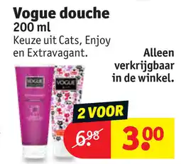 Kruidvat Vogue douche aanbieding