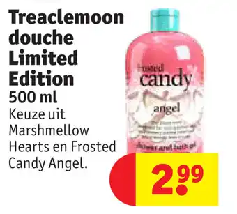 Kruidvat Treaclemoon douche Limited Edition aanbieding