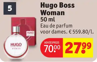 Kruidvat Hugo Boss Woman aanbieding