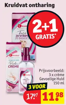 Kruidvat Kruidvat ontharing aanbieding