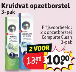 Kruidvat Kruidvat opzetborstel aanbieding