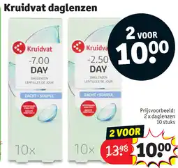 Kruidvat Kruidvat daglenzen aanbieding