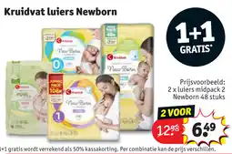 Kruidvat Kruidvat luiers Newborn aanbieding