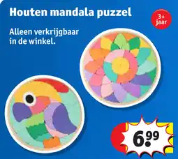 Kruidvat Houten mandala puzzel aanbieding