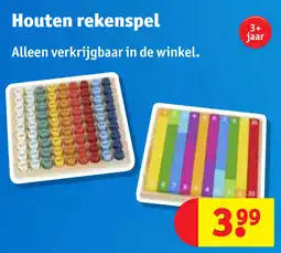 Kruidvat Houten rekenspel aanbieding