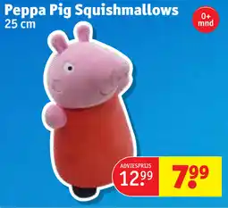 Kruidvat Peppa Pig Squishmallows aanbieding