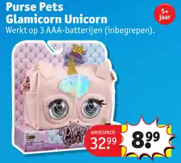 Kruidvat Purse Pets Glamicorn Unicorn aanbieding