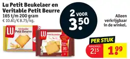 Kruidvat Lu Petit Beukelaer en Veritable Petit Beurre aanbieding