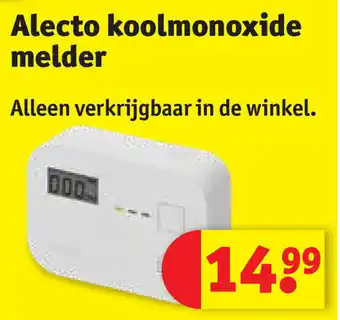 Kruidvat Alecto koolmonoxide melder aanbieding