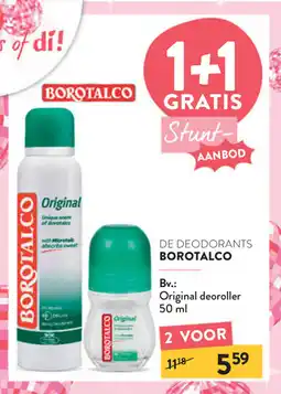 Di Borotalco aanbieding