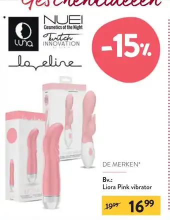 Di Liora Pink vibrator aanbieding