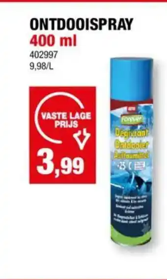 Hubo Ontdooispray aanbieding