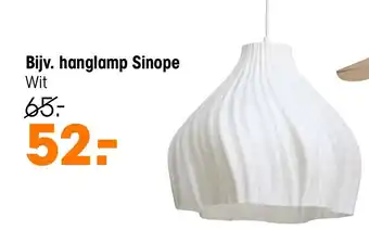 Kwantum Hanglamp Sinope Wit aanbieding