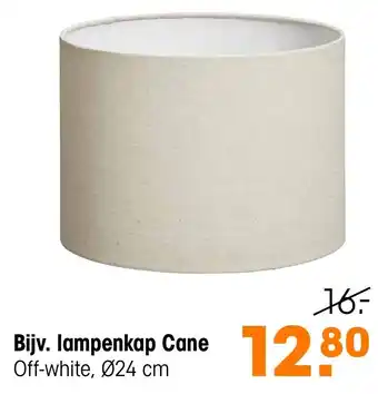 Kwantum Lampenkap Cane Off-white aanbieding