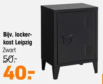 Kwantum Lockerkast Leipzig Zwart aanbieding