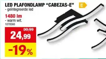 Hubo LED Plafondlamp "Cabezas-e" aanbieding