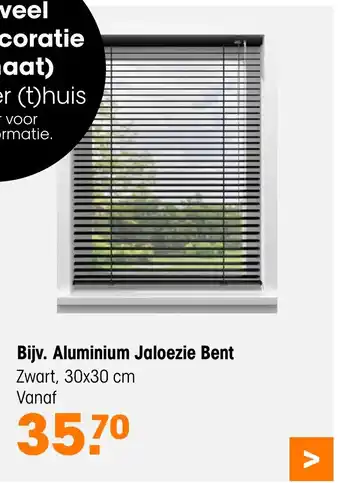 Kwantum Aluminium Jaloezie Bent aanbieding