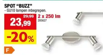 Hubo Spot "Buzz" aanbieding