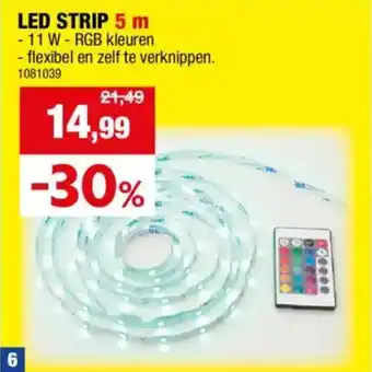 Hubo Led strip aanbieding