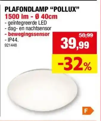 Hubo Plafondlamp "Pollux" aanbieding