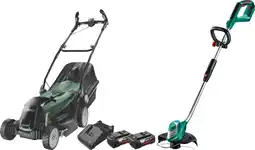 Coolblue Bosch EasyRotak 36-550 + Bosch AdvancedGrassCut 36 LI incl. 4,0 Ah Accu (2x) aanbieding