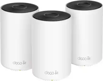 Coolblue TP-Link Deco XE75 Wifi Maillé 6E Lot de 3 aanbieding