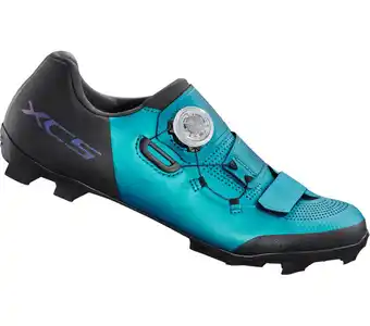 Decathlon SHIMANO MTB - Fietsschoenen SH-XC502, Vrouw Zeegroen aanbieding