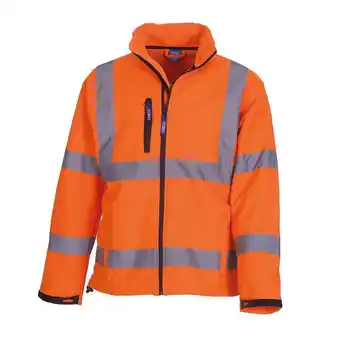 Decathlon HerenHiVis Sofshelljasje (Hoi Vis Oranje) aanbieding