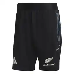 Decathlon Adidas All Blacks Primeblue Gym Rugby Short Zwart aanbieding