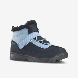 Decathlon Warme en waterdichte wandelschoenen SH100 klittenband kinderen maat 24-34 aanbieding