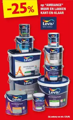 Hubo Levis Ambiance aanbieding