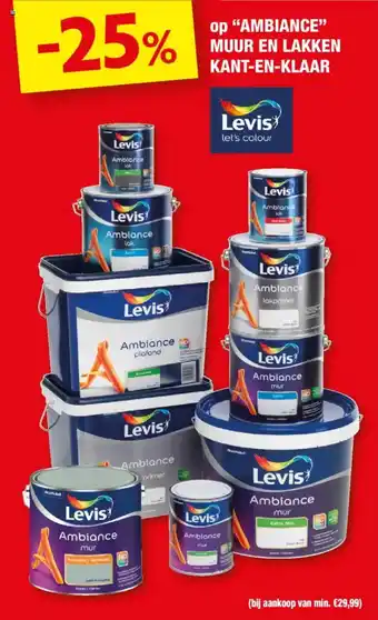 Hubo Levis Ambiance aanbieding