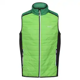 Decathlon Heren Halton Baffled VII Colour Block Gewatteerd Gilet (Jasmijngroen/Veldgroen) aanbieding