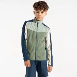 Decathlon De Emergent stretch wandeltussenlaag met halve rits voor kinderen aanbieding