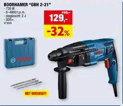 Hubo Boorhamer "GBH 2-21" aanbieding