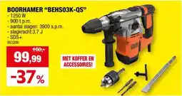 Hubo Boorhamer  "BEHS03K QS" aanbieding