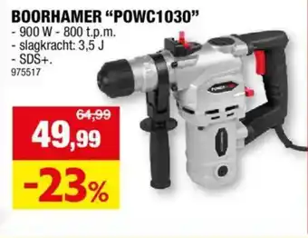 Hubo Boorhamer "POWC1030" aanbieding