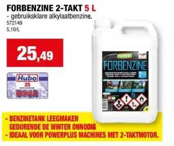 Hubo Forbenzine 2 takt aanbieding