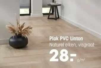 Kwantum Plak PVC Linton aanbieding