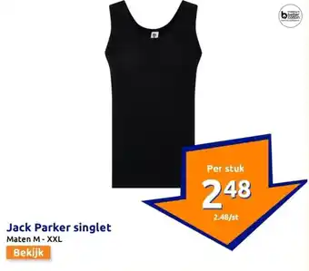 Action Jack Parker singlet aanbieding