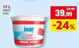 Hubo Voegpasta "filler pasta" aanbieding