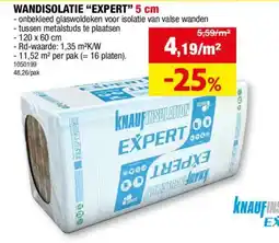 Hubo Wandisolatie "expert" aanbieding