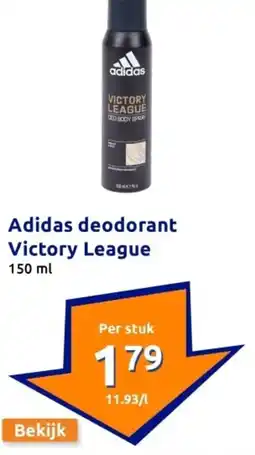 Action Adidas deodorant victory league aanbieding