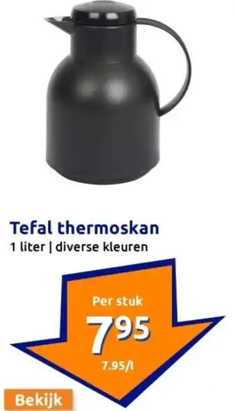 Action Tefal thermoskan aanbieding