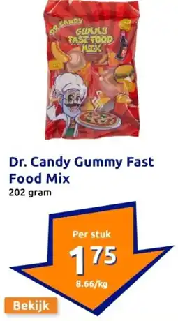 Action Dr. candy gummy fast food mix aanbieding