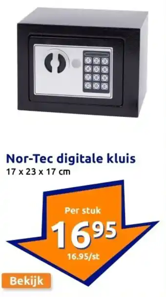 Action Nor-Tec digitale kluis aanbieding