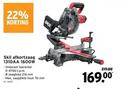 GAMMA Skil afkortzaag 1310AA 1600W aanbieding