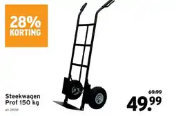 GAMMA Steekwagen Prof 150 kg aanbieding