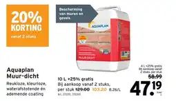 GAMMA Aquaplan Muur-dicht aanbieding