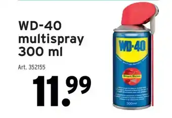 GAMMA WD-40 multispray 300 ml aanbieding